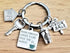 Kit's Kiss Realtor Keychain House Keychain Loan Officer Gift Coffee Lover Real Estate Broker Realtor Gift House Key House For Sale Charm...