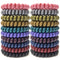 No Crease Coil Hair Ties 20 Pieces Traceless Spiral Hair Ties No Damage Phone Cord Hair Ties Elastics Hair Coils Plastic Hair Bands Spiral Bracele...