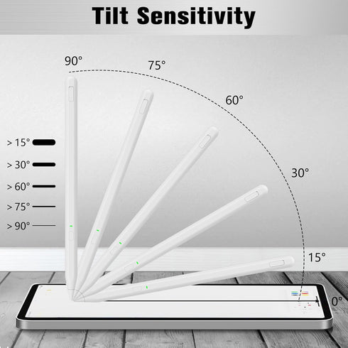 Uogic Stylus Pen for iPad 9th&10th Generation, Active Pencil Compatible with iPad Apple iPad Pro11&12.9'', iPad Air 3rd/4th/5th Gen, iPad 6th/7th/...