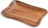 Woodard & Charles Acacia Medium Pinched Serving Tray, 9.5" x 6"...