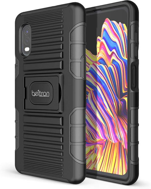 BELTRON Case for Galaxy XCover Pro, Heavy Duty Case with Finger Ring Grip Cover and Built-in Magnetic Mounting Plate for Samsung Galaxy XCover Pro...