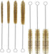 7pcs Brass Wire Tube Brushes Bottle Brush Set,11Inch Long Wire Brushes for Cleaning,Wire Pipe Cleaner Bore Brush Cleaning for Tubes,Bottle,Keyboar...