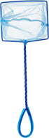 Marina 4-Inch Blue Fine Nylon Net with 10-Inch Handle, Aquarium Maintenance Tool, Blue, 11274...