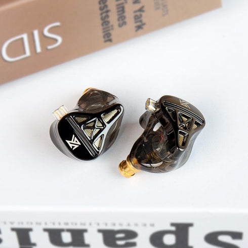 KZ DQS Wired Earbuds Dynamic Driver in Ear Monitor Headphone Semi-Open HiFi Bass Earphone 2pin 3.5mm Gaming Earbuds (with Mic)......