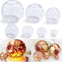 RESINWORLD Set of 4, 3", 2.5", 2", 1.7", 1.3", 0.9" Clear Silicone Sphere Molds, Large 3D Seamless Sphere Silicone Molds for Resin Casting, Round ...