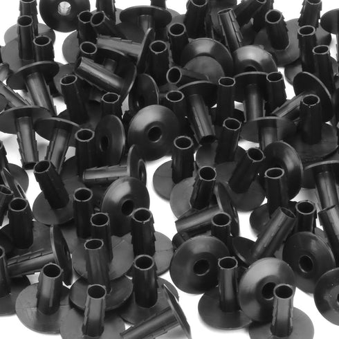 Skywalker Single Feed-Through Cable Bushings (Black / 100 Pieces)...