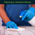 Blue Gloves Disposable Latex Free X Large, 50 Count - Medical and Dental Grade Surgical Gloves - Powder Free Nitrile Gloves X Large - 3 Mil Thickn...