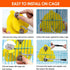 Bird Cage Heater for Cockatiels Parrots Conure Finches Parakeets Heater Bird Heater for Cage Snuggle Up Bird Warmer Heater 12V Birdcage Warmer 18W...