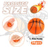 Mini Basketball Stress Ball 36 Pack Basketball Party Favors Small Foam Sports Ball Mini Basketballs for Kids Basketball Favors Anxiety Relief Toy ...
