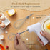 Cordless Hand Mixer, Handheld Electric Whisk with 3 Speed Modes, Hand Held Egg Beater with 2 Detachable Stir Whisks (White)...