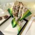 Fashion Hair Scarf for Women Soft Silk Feeling Head Scarves Head Wrap Square Bandanas 27.5× 27.5 inches...