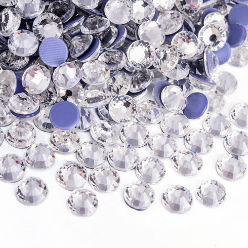 Blinginbox 14400pcs Clear Large Quantity Wholesale Hotfix Rhinestone Crystal Glass Strass for Garment (Crystal, SS6)...