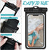 Waterproof Phone Pouch, 4 Pack Waterproof Phone Case/Holder for iPhone 15 14 13 12 11 Pro Max XR SE, Samsung Galaxy, Pixel, Universal Cellphone Dr...