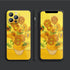 Sunflower iPhone 14 Plus Case for Women, Van Gogh Phone Case for Girls, Aesthetic Art Cute Waterproof Protective Case for iPhone 14 Plus(6.7inch)...