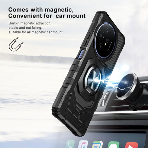 for TCL 50 XL 5G Phone Case TCL 50 XL NXTPAPER 5G with Tempered Glass Screen Protector,Military Grade Heavy Duty Shockproof Protective Cover,with ...