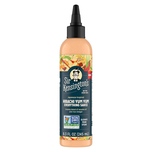 Sir Kensington's Everything Sauce Hibachi Yum Yum Sauce, 6 for Dressing, Dipping & Drizzling, Non-GMO, Certified Humane, Keto, Gluten Free, Kosher...