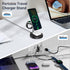 3 in 1 Wireless Charging Station (2023 Newest), Fast Mag-Safe Charger Stand with QC2.0 3.0 Adapter Compatible with iPhone 14,13,12 Pro Max/Pro/Min...