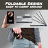 4 in 1 Portable Wireless Charger Compatible with Foldable Wireless Charging Station Apple Device Multiple Devices iPhone Apple Watch AirPods 3 in ...