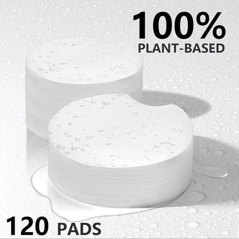 Makeup Remover Pads - Sensitive Friendly & Gentle on Eye & Face Skin, Powerful Makeup Remover Wipes, Facial Cleansing Wipes for Women, Ideal for D...