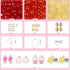 Wutubug 300PCS Glass Beads for jewelry Making, 8mm Glass Beads Bracelet Making Kit for Girls, Round Crystal Beads for Bracelets with Spacer Beads ...