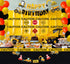 Construction Birthday Party Supplies Dump Truck Party Decorations Kits Set for Kids Birthday Party 51 pack...