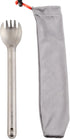 Core Element Pure Titanium 8.5" Long Handle Spork Outdoor Ultralight Bushcraft Campfire Flatware for Camping Backpacking Great for Freeze-dried me...