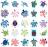 Cute Cartoon Sea Turtle Stickers 50 Pcs Trendy Style Stickers Laptop Stickers Pack Cool Sticker for Pad MacBook Car Snowboard Bicycle Luggage Wate...