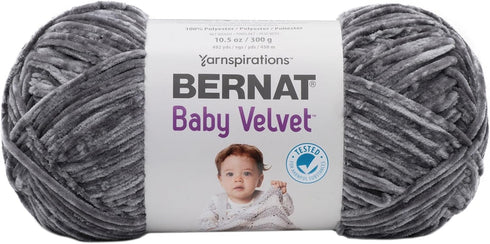 Bernat Vapor Gray Yarn Baby Velvet BB......
