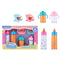 6 Pieces Magic Disappearing Milk and Juice Bottle with Pacifier,Pretend Play Feeding Toy Set for Girl,4 Bottles and 2 Pacifiers Baby Doll Accessor...