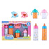 6 Pieces Magic Disappearing Milk and Juice Bottle with Pacifier,Pretend Play Feeding Toy Set for Girl,4 Bottles and 2 Pacifiers Baby Doll Accessor...