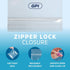 CLEAR PLASTIC RECLOSABLE ZIP BAGS - Bulk GPI Pack Of 100 2" x 2" 2 mil Thick Strong Poly Baggies With Resealable Zip Top Lock For Pills, Meds, Jew...