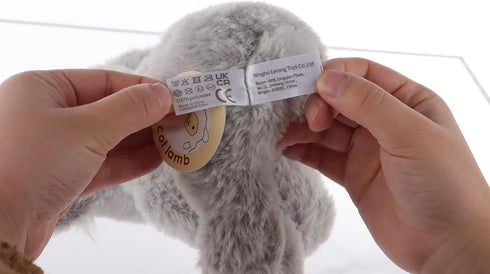 Apricot Lamb Toys Plush Gray Plush Koala Stuffed Animal Soft Cuddly Perfect for Child (Gray Plush Koala, 8 Inches)...