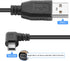 PASOW Mini USB Charging Cable USB 2.0 A-Male to Mini-B Car Vehicle Power Charger Adapter Cord for Dash Cam Rearview Mirror Cam Backup Camera (11.5...