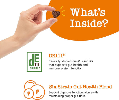 Zesty Paws Probiotics for Dogs - Digestive Enzymes for Gut Flora, Digestive Health, Diarrhea & Bowel Support - Clinically Studied DE111 - Dog Supp...