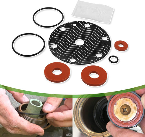 Replace for Wilkins 3/4"-1" Model 975XL 975XL2 Rubber Repair Kit Backflow Preventer Repair Kit, Including Lubricant...