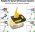 Battery Adapter for V7/V8 Vacuum Cleaner Convert for Dewolt 20V Battery, Compatible with Dysn V7/V8 Absolute Animal Motorhead Stick Vacuum Cleaner...