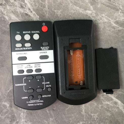 Replaced Remote FSR66 for Yamaha YAS-107 YAS-207 YAS 106 YAS-203 ATS-1070 ATS-1060 ATS-1030 ZJ78750 ATS1050 ATS-1050 YAS-105 YAS-103 ATS1080 YAS-1...