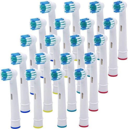 Replacement Brush Heads for Oral-B Electric Toothbrush fit Braun Professional Care/Professional Care SmartSeries/TriZone - 20pcs Brushes...
