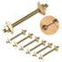 Furniture Fastening Connectors?Countertop Connector,Table Top Fasteners,Furniture Bolts Nuts Joint Miter Draw Bolt Countertop Flip Connector for B...