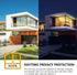 WochiTV Window Tint for Home, One Way Privacy Window Film, Glass Mirror Tint Non Adhesive Static Cling UV Blocking Heat Control Reflective Solar V...