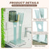 2 Pieces Kitchen Glove Holder Glove Drying Rack Drying Dryer Rack Plastic Mitten Rubber Rack Gloves Hanger Sink Stand Towel Reusable Towel Storage...