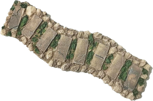 Fairy Garden Walkway Path Miniature Pathway,Stone Pathway, Mini Path Road for Fairy Garden Accessories, Resin Path, Dollhouse Ornaments...