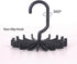 4 Pack Tie Rack Hanger Holder Hooks Organizer for Mens, 360 Degree Rotating Tie Racks, Black...