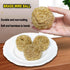 6 Pcs Brass Kitchen Cleaner Scrubbing Scour Copper Scrubber Non-Scratch Dishes Scrubber,Kitchen Steel Wool Easy Scouring Scrubbing Brush,Pot Pan O...