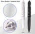 2 Pack Military Tactical Pen Set with 6 Black Ballpoint Refills for Writing, Made of Tungsten Steel & Aluminum (Black & Silver)...