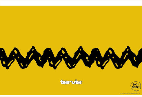 Tervis Peanuts Charlie Stripe Triple Walled Insulated Tumbler Travel Cup Keeps Drinks Cold & Hot, 20oz Legacy, Stainless Steel...