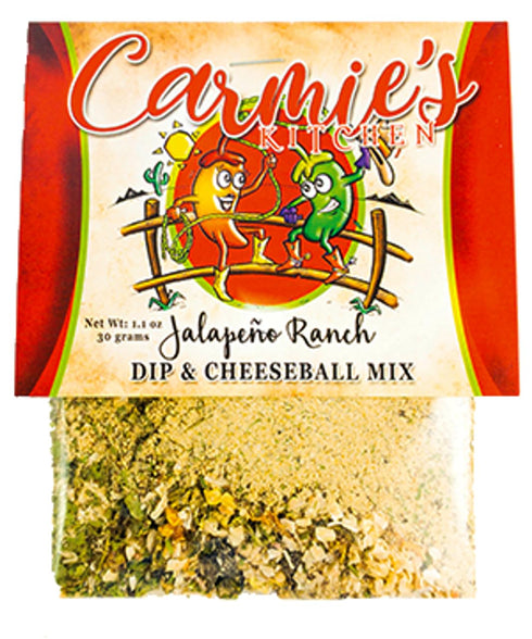 Carmie's Kitchen Jalapeno Ranch Dip Mix, 1.0 Ounce...