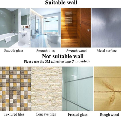 JiePai Suction Cup Soap Dish Elegant Suction Cup Soap Holder Wall Mounted Soap Holder for Bathroom Kitchen...