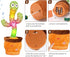 Dancing Cactus, Talking Cactus Toy, Dancing Cactus Mimicking Toy, Repeating and Recording What You Say, Cactus Baby Toy with LED, Repeat, Dance, R...
