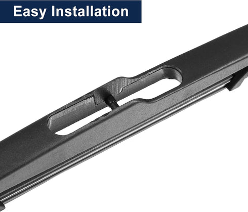 X AUTOHAUX 15inch Rear Windshield Wiper Blade Arm Set for Citroen C3 2002 2003 2004 2005 2006 2007 2008 2009 2010...